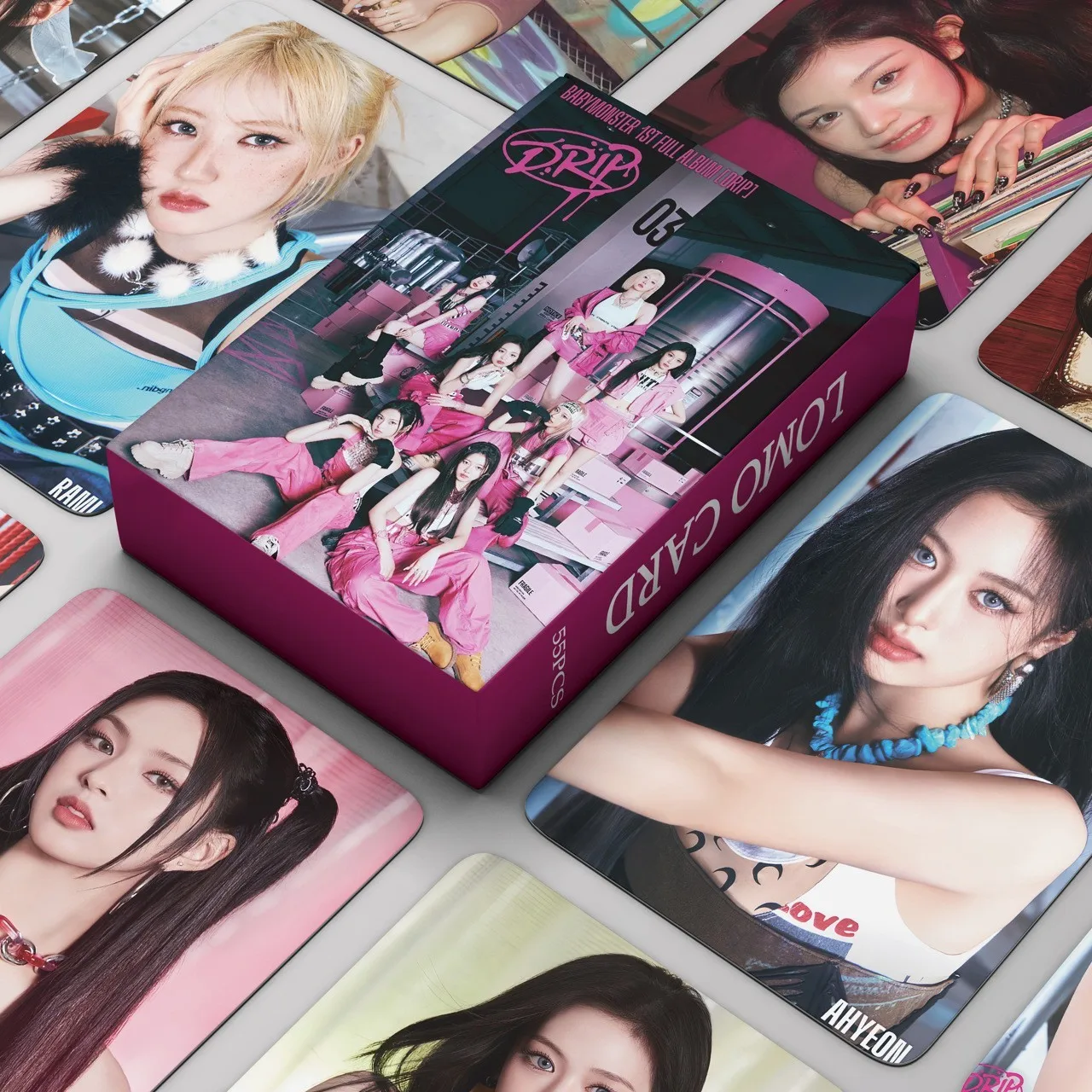 BABYMONSTER 限定 アヒョン Ahyeon Hot Sauce トレカ BABYMONSTER POPUP HOT SAUCE アヒョン トレカ 7点 BABYMONSTER POPUP