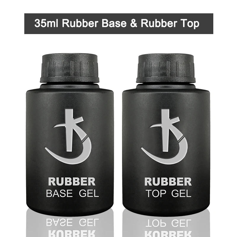 KODI JYJ Base and Top Coat for Gel Polish Acid free Primer Varnish Hybrid Semi Permanent Lot Matte Top Nails Thick Rubber Base 3