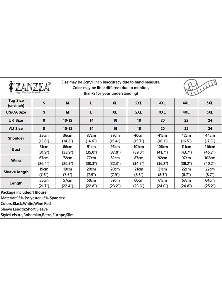ZANZEA Elegant Women Office Lady Blouse Casual Slim Fit Work Tops Female White Blusas 2023 Summer Square Neck Short Sleeve Shirt