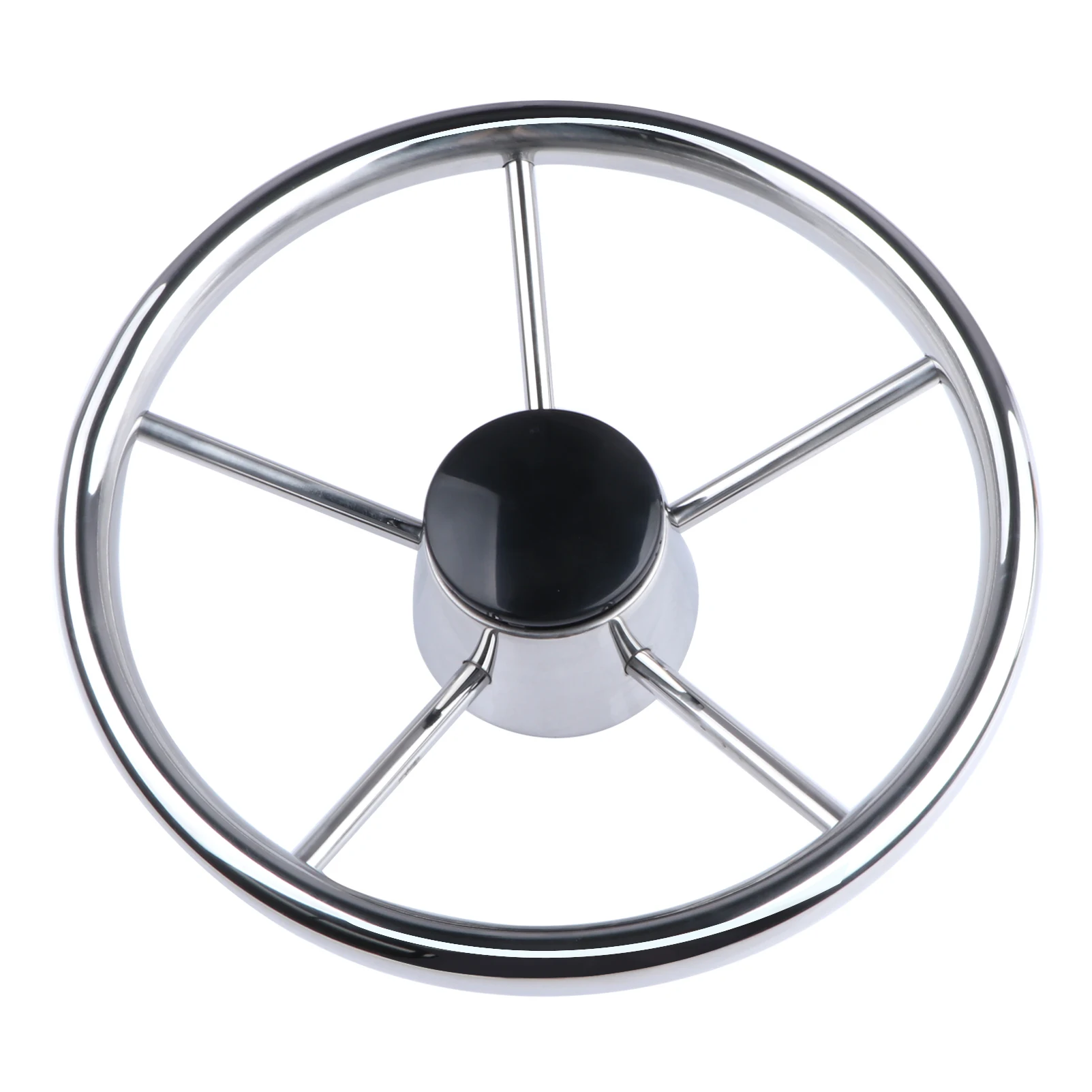 

Marine Boat Accessories stainless steel fishing boat steering wheel