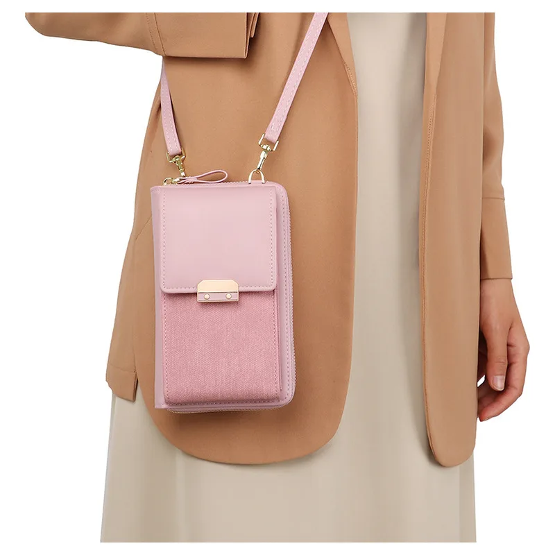 Small Flap Crossbody Bags Women Mini PU Leather Shoulder Purses and Handbags for Girls Ladies Phone Simple Solid Designer Bag