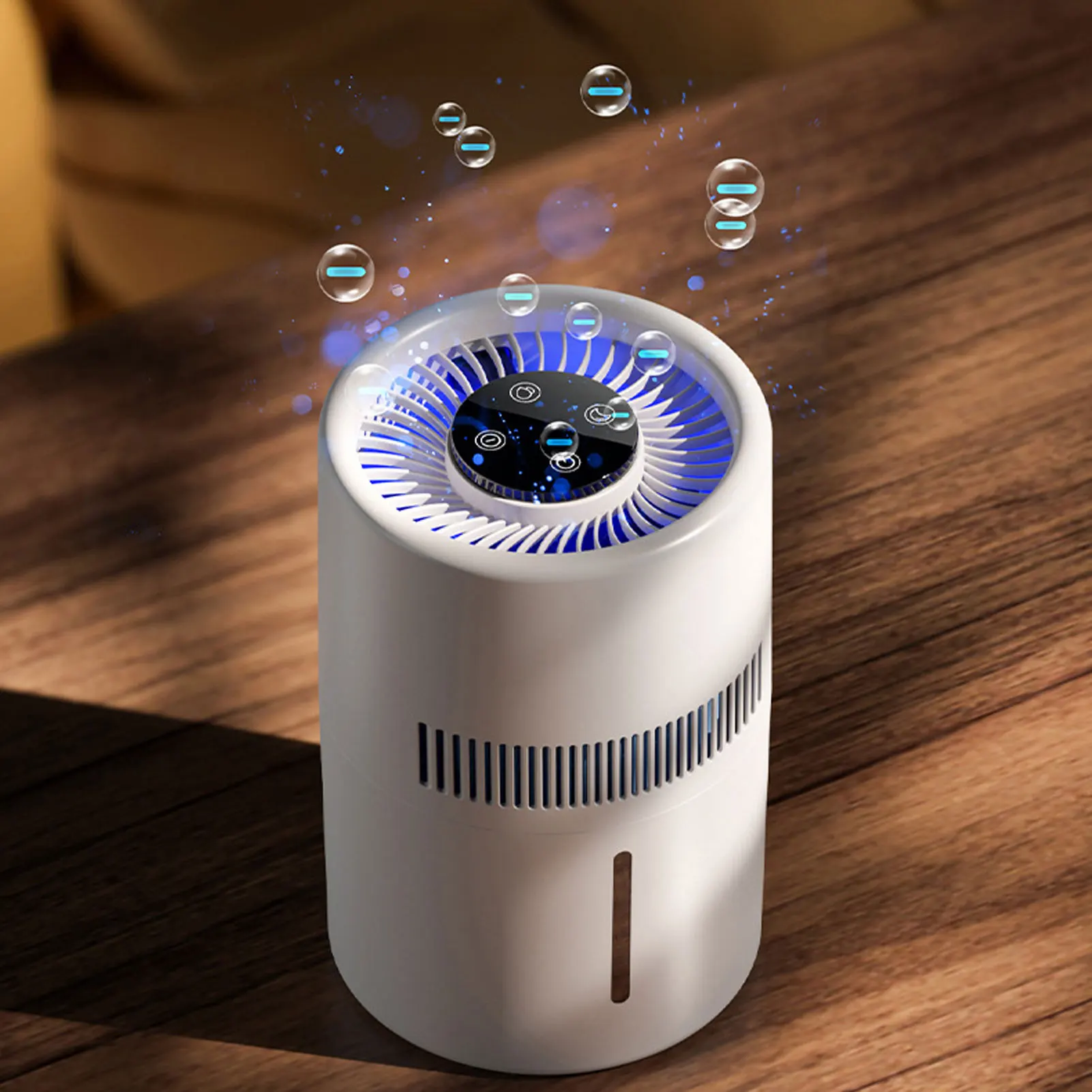 Air Purifier and Humidifier Humidifier Versatile Efficient Purification 4L Water  Quiet Running 2 in 1 5W for Home 6