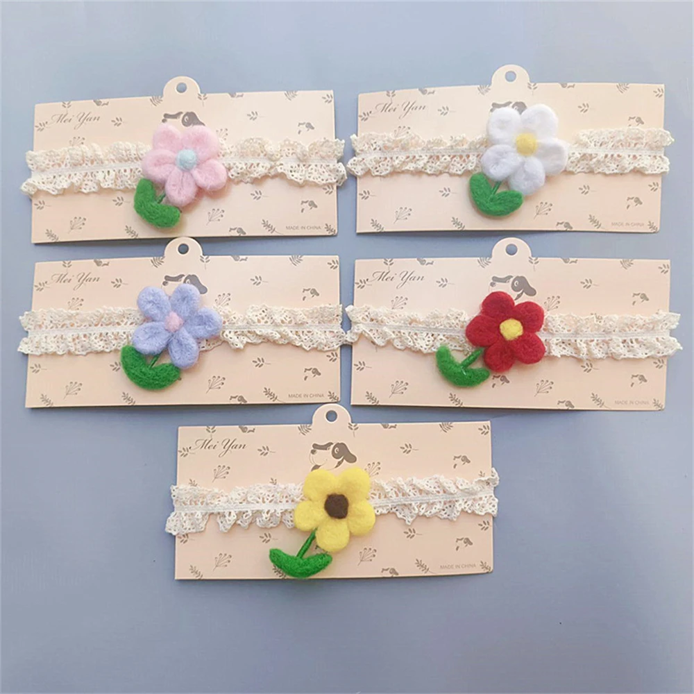 

Korean Baby Kids Hairbands Newborn Fabric Flowers For Headbands Jewelry Photographed Photos Children Hair Accessories For Girls