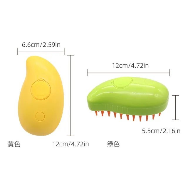Cat Dog Steamy Brush Steam Brush Electric Sprayer for Massage Pet Grooming tool Shedding 3 in 1 Electric Sprays Massage Combs 2