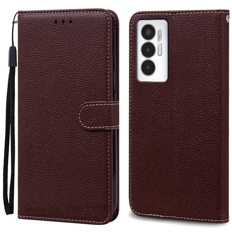 Premium Wallet Leather Flip Cover - Elegant Phone Case with Bumper Protection
