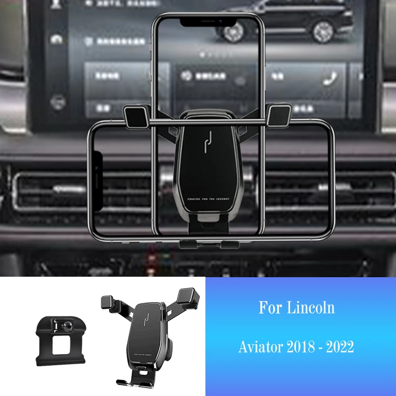 

Автомобильный держатель для смартфона Lincoln Aviator 2018-2020, кронштейн для стайлинга автомобиля, вращающаяся подставка для GPS