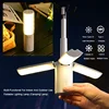 Outdoor multifunctional folding camping lamp tent atmosphere lamp handheld hanging lamp portable lighting lamp 1
