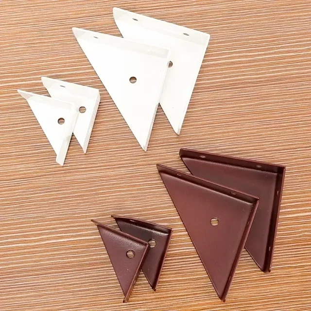 1/5 ชิ้นมุมขวาสแตนเลสสนับสนุน L รูปสนับสนุนสําหรับเฟอร์นิเจอร์ Joint ชั้นวางเฟอร์นิเจอร์ฮาร์ดแวร์ 6