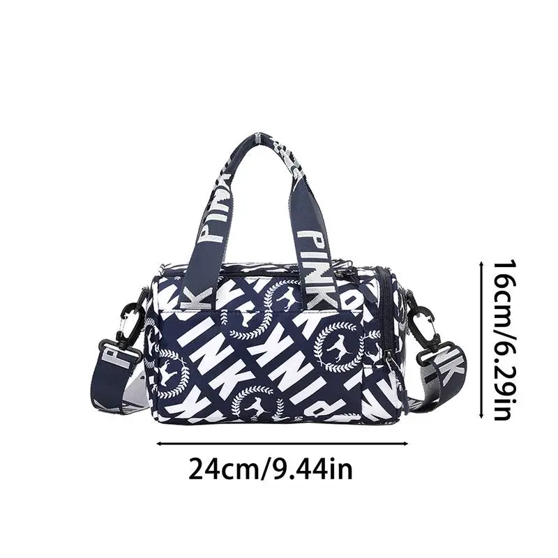 Small Workout Bag Portable Lightweight Women Fitness Bag Waterproof Outdoor Bags Shoulder Bag For Phones Tablets Glasses Keys 6