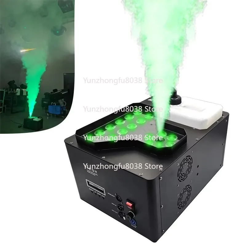 Internal Flame Color Color Fog Column Jet and Stop Synchronous Light Emitting Diode Vertical Fog Machine Stage Super Jet