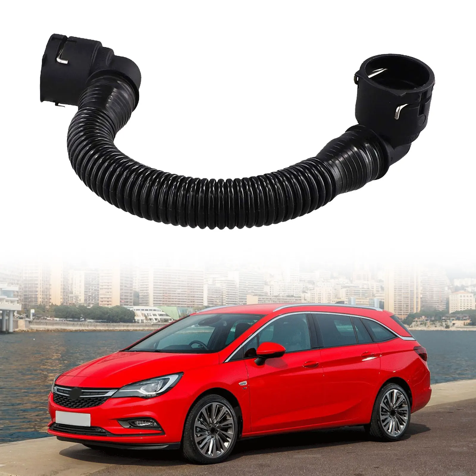 1pcs Crankcase Breather Pipe 55556495 For Vauxhall / Opel Astra H Mk5 (2004-14) 1.6-A16XER, Z16XER, Z16XEP, Z16XE1