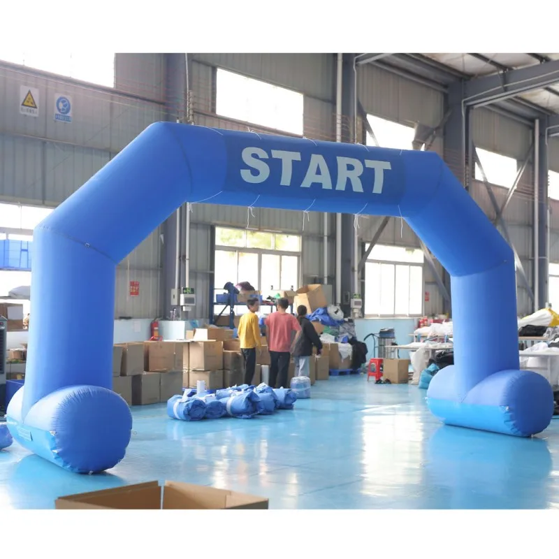 

SAYOK 20ft Inflatable Archway Inflatable Arch Start Finish Line Racing Banner with Air Blower for Outdoor Advertising Party