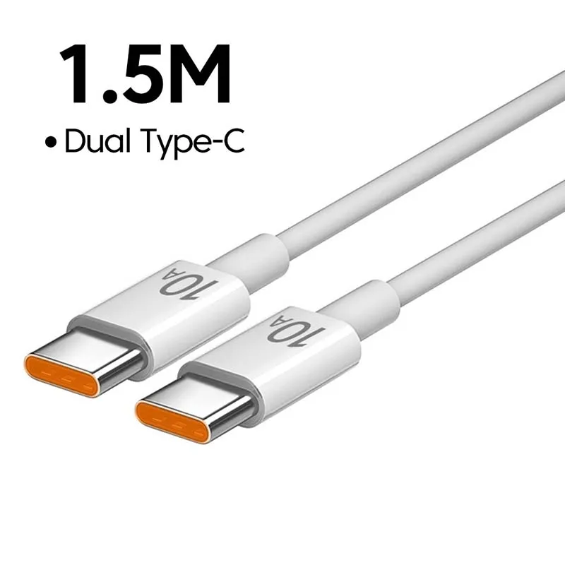 40W Dual Port Type C PD Fast Charger with USB-C to USB-C Cable