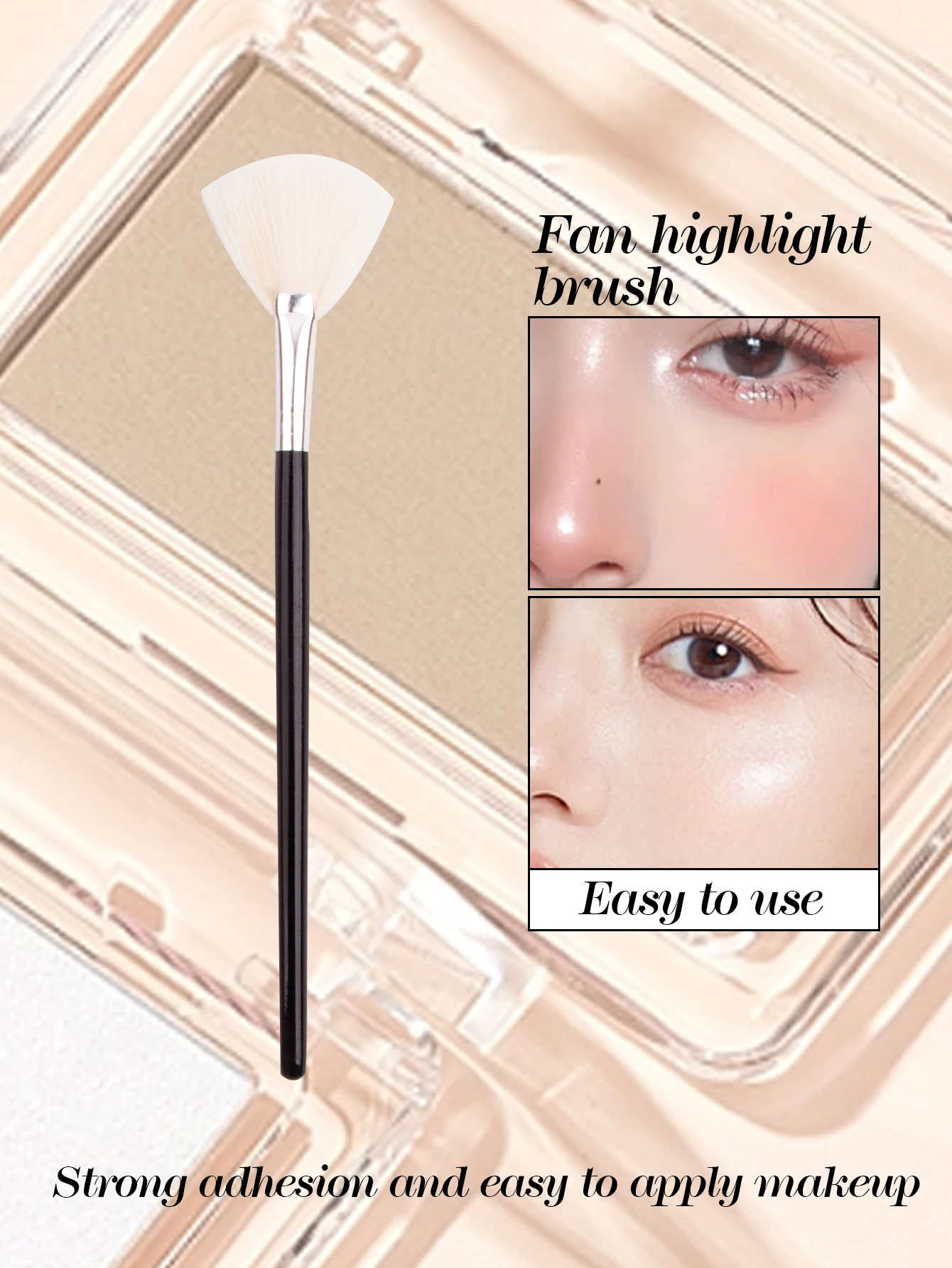 Fireflies DIY Face Mask Brush Set Soft Applicator Brushes Makeup Tools Includes Soft Fan Facial Brushes Acid Applicator Brush 1