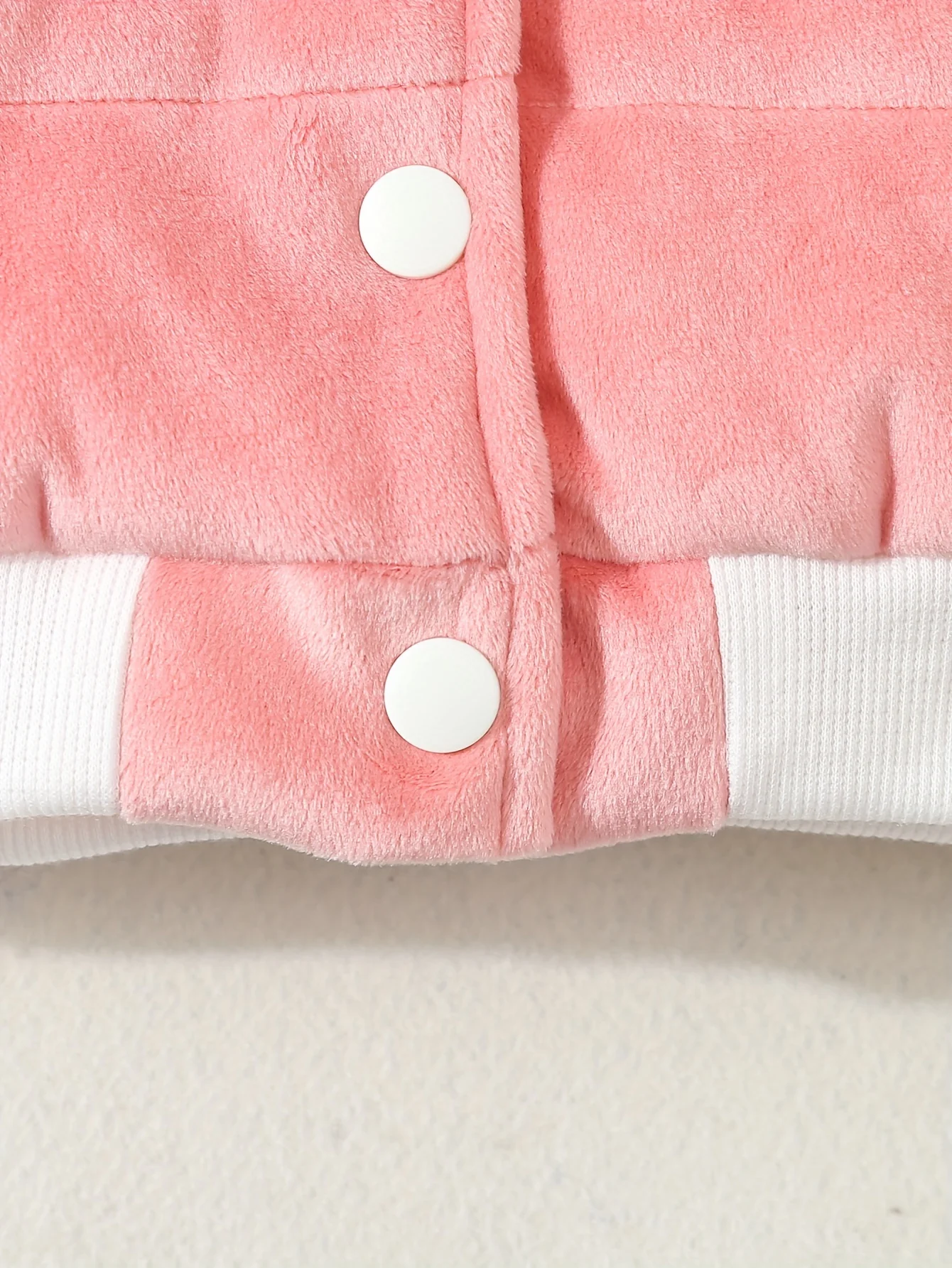 New Autumn And Winter Baby Girl Sweet Cute Bunny Embroidered Bread Clothing Warm Outdoor Snowstorm Cotton-Padded Clothing