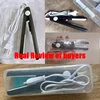 Electric Ceramic Mini Hair Straightener Unisex Portable Flat Iron Wet/Dry Straightening Curling Irons Black FastHeat Hair Curler 6