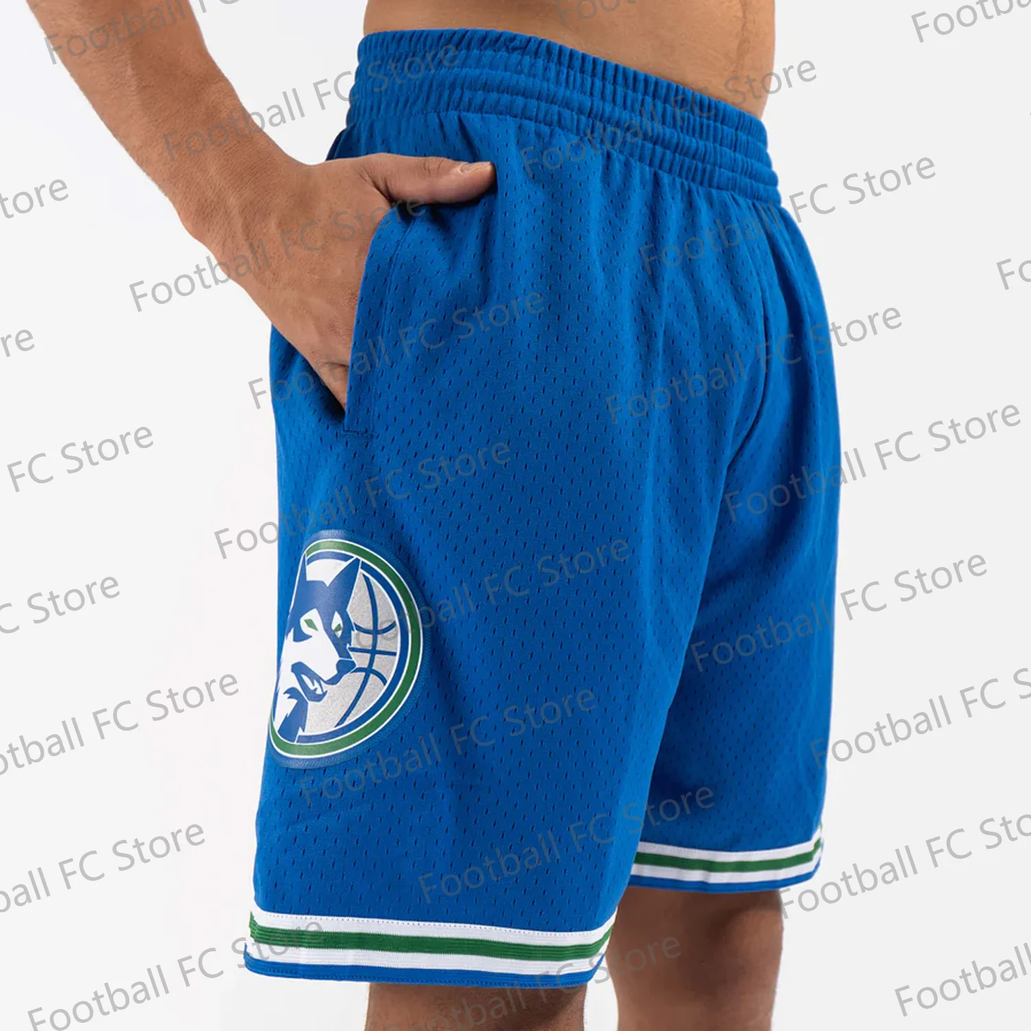 Basketball Shorts Timberwolves Vintage Classics Casual Layer Quick Drying Beach Surfing Loose Summer