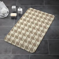 Things to the Room Decoration Items Houndstooth Furry Mat Carpets Custom Doormat Outdoor Rug Bathroom Carpet for Kitchen Home 2