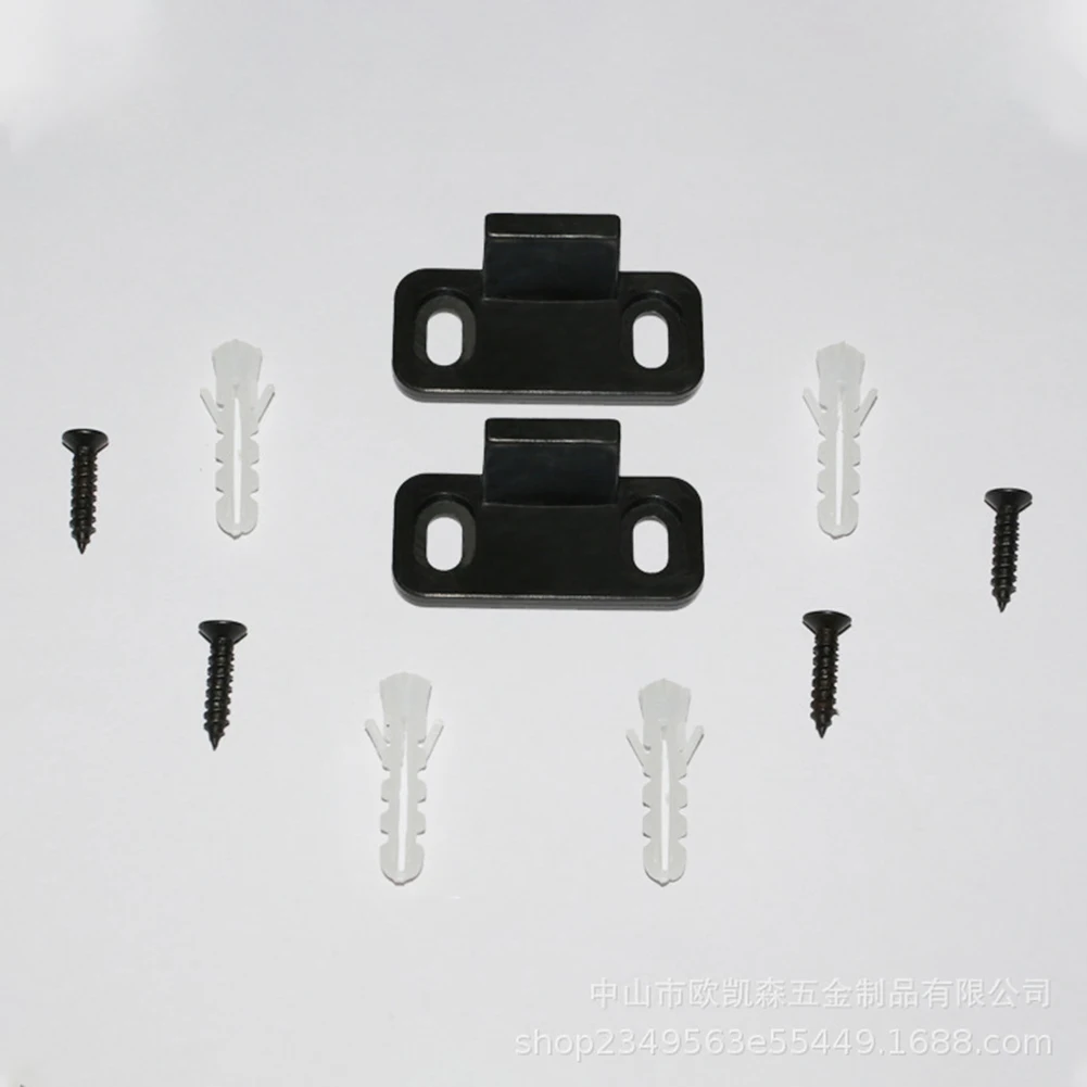 2pcs Barn Door Floor Guide Adjustable Stay Roller for Bottom Of Sliding Door Guide Furniture Hardware Bottom Bracket Tool