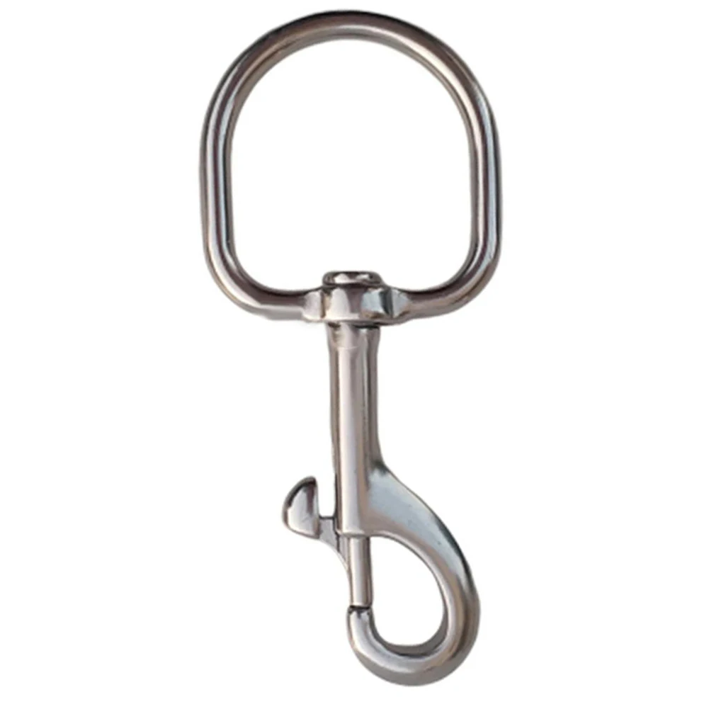 Dive Bolt Snap Hook Single Ended Hook Buckle Stainless Steel Swivel Snap Clip For Scuba Diving Part Tool Accessories