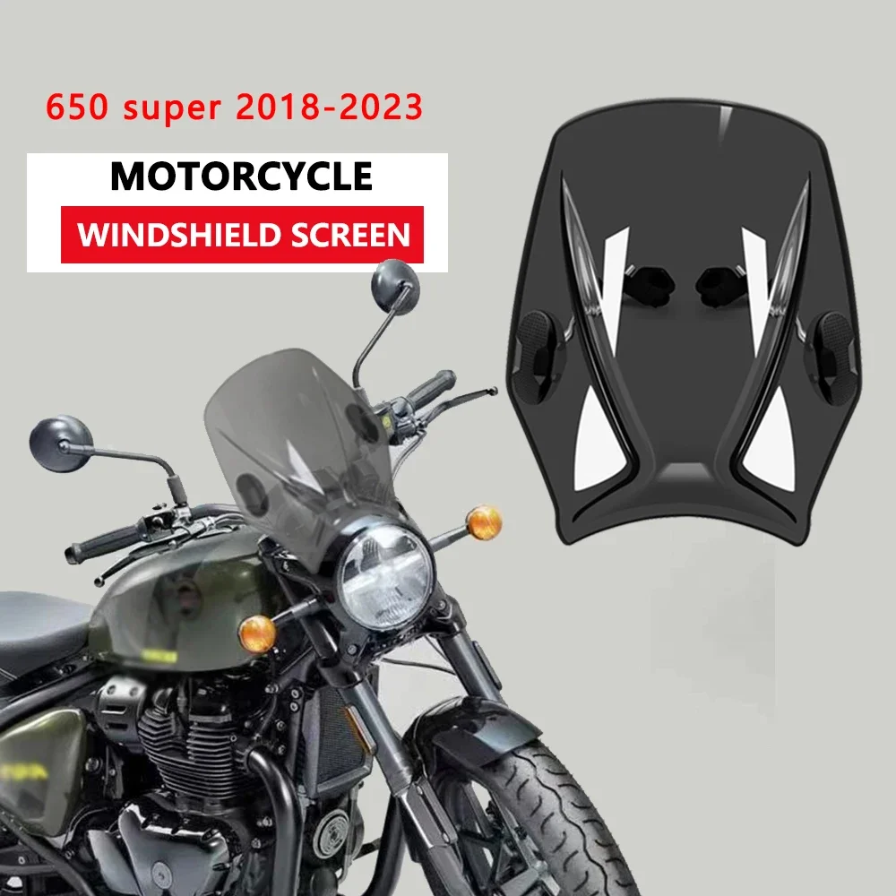 Für 650 super Windabweiser Neue Universal Motorrad Windschutzscheibe Windschutzscheibe Deckt Bildschirm Motorräder Deflektor_voghion.com