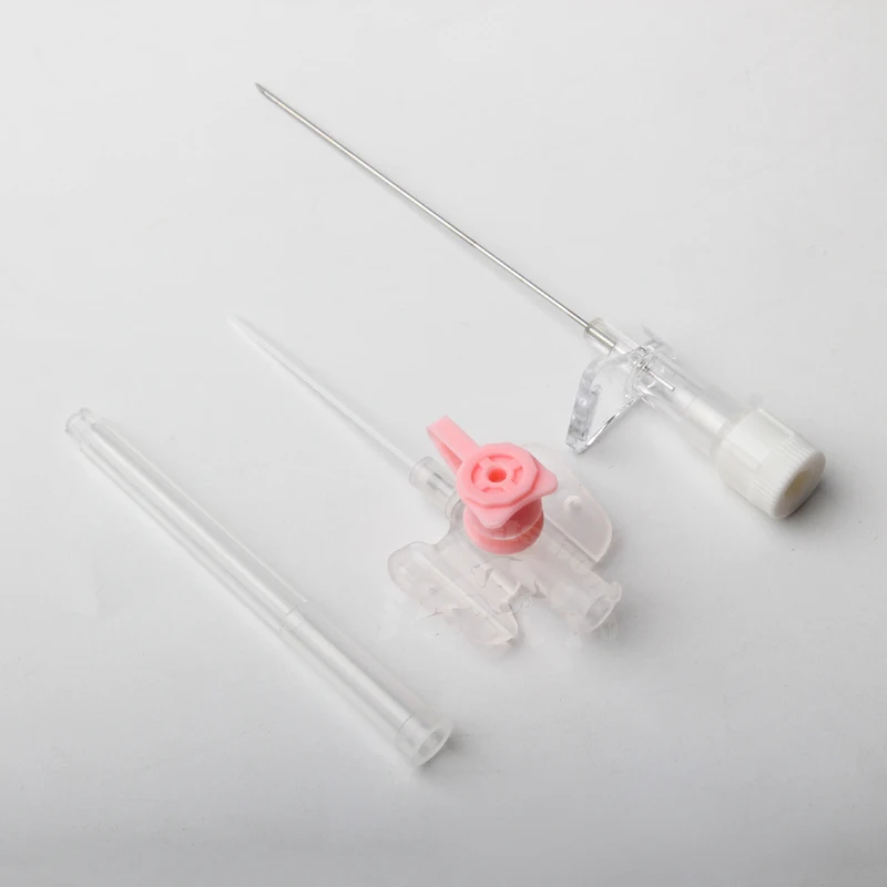 IV Cannula 50pcs With Injection Port 20G 22G 24G