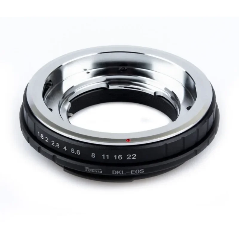 Anello Adattatore Per Obiettivo Dkl-Eos Di Alta Qualità Per Obiettivo Voignander Retina Dkl Per Fotocamera Reflex Digitale Canon Eos Ef Mount
