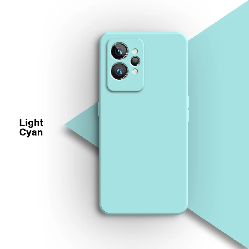 Enhanced Product Title: Vibrant Candy Color Silicone Phone Case with Camera Protection
