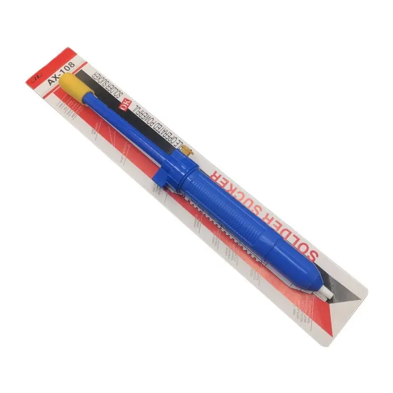 Strong Tin Absorber AX-108 Manual Desoldering Pumps PVC Desoldering Tool Solder Suction Tin Pen