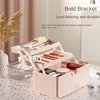 Large Capacity Cosmetic Storage Box Internet Famous Plastic Dustproof Transparent Desktop Portable Medicine Storage Box 5