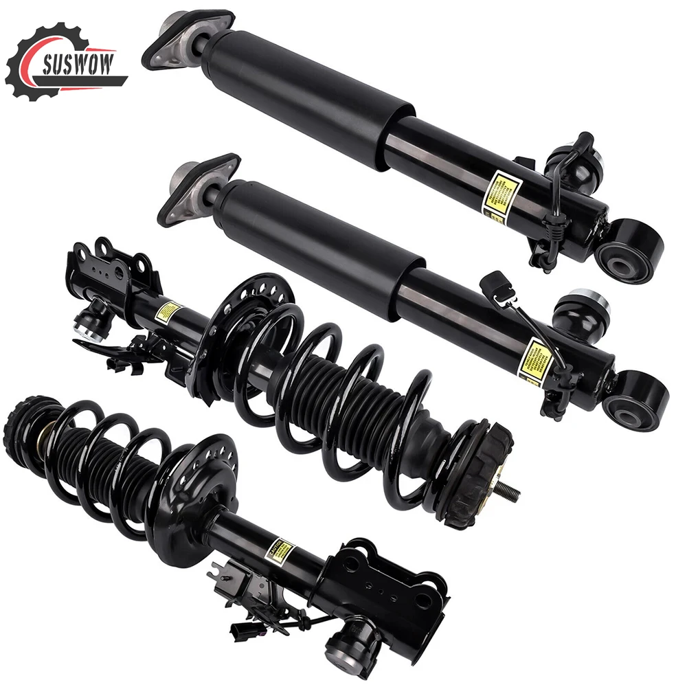 

4X Front Rear Air Suspension Shock Absorber Spring Strut Assembly W/ Electric for Cadillac SRX 2010-2016 22793800 22793799