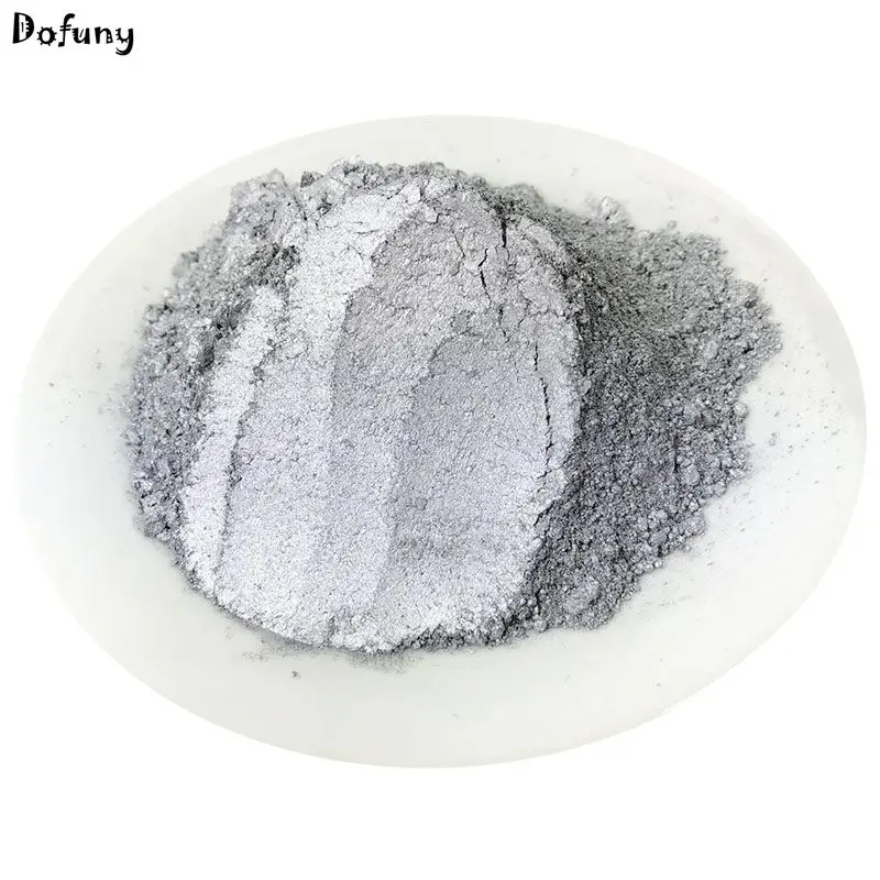 50g Metal Powder Silver Pigment for Make Up Decoration Paint Packing Nail Glitter Decorating Powder Pigment Nail Art Epoxy nail powder nail glitter nail pigment