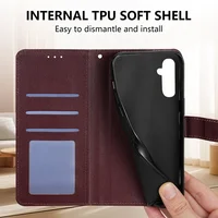 Wallet Flip Leather Case For For Samsung Galaxy A05s A06 A07 A12 A13 A14 A15 A16 A17 A24 A26 A34 A35 A36 A52 A53 A54 A55 A56 - Image 6
