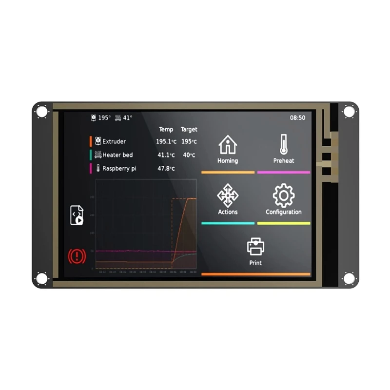 엔더 3 CR10 LCD 디스플레이 정전식 스크린, 3D 프린터 부품, 896F TFT35 V2.1