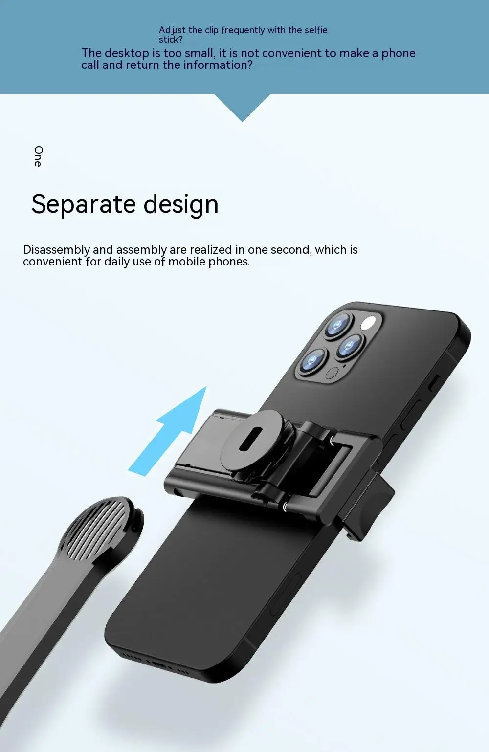 Description Picture 3 of itemC01S Handheld Stabilizer Gimbal Selfie Stick Bluetooth Telescopic Rod Intelligent Tripod Action Camera Holder For iPhone Iconic Brand