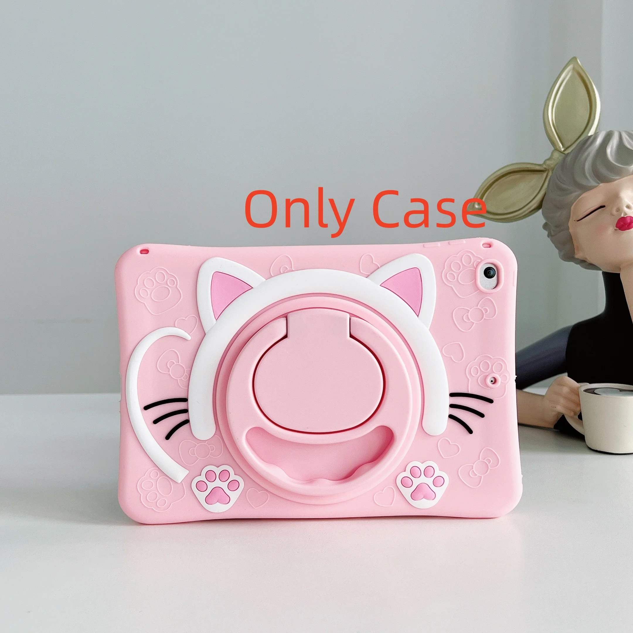 Kids Cartoon Tablet Stand Cover, Protective Case