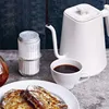 1200w Electric Kettle Portable Gooseneck Electric Kettle Temperature Control Stainless Steel Rapid Heating Kettle 110v/220v 5