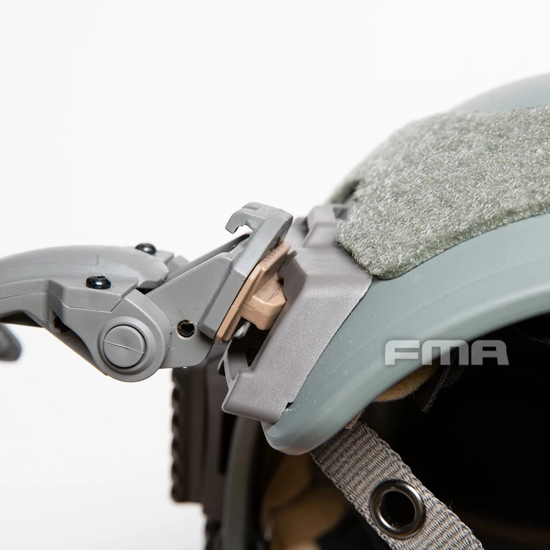 Tactical Accessories AMP Headphone Holder Adapter Module Wendy 2.0 3.0 Helmet Rail Can Be Installed On Rear Side of Rail tactical helmet accessories