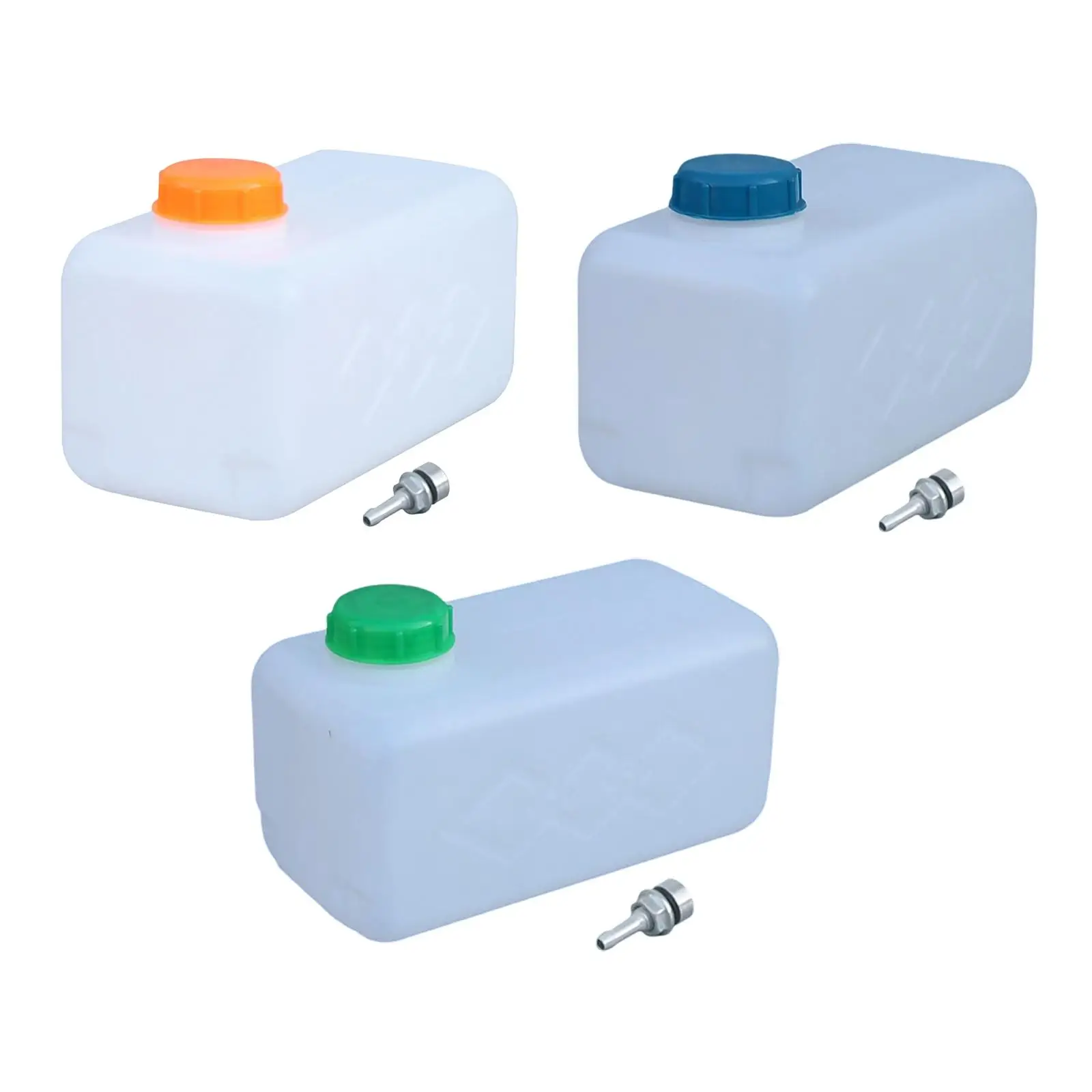 SENREAL Plastic Fuel Gasoline Tank 5L 10L Spare Oil Water Tank for Air Diesel Parking Heater 2 Holes