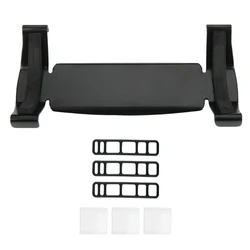 Compact Adjustable Portable Car Speaker Stand - Secure Fit (Black)
