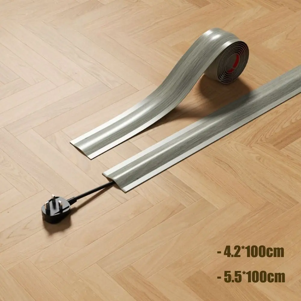 High Quality Soft Cord Cover Durable PVC Floor Cable Cover Self-Adhesive Flexible Wire Cover Home