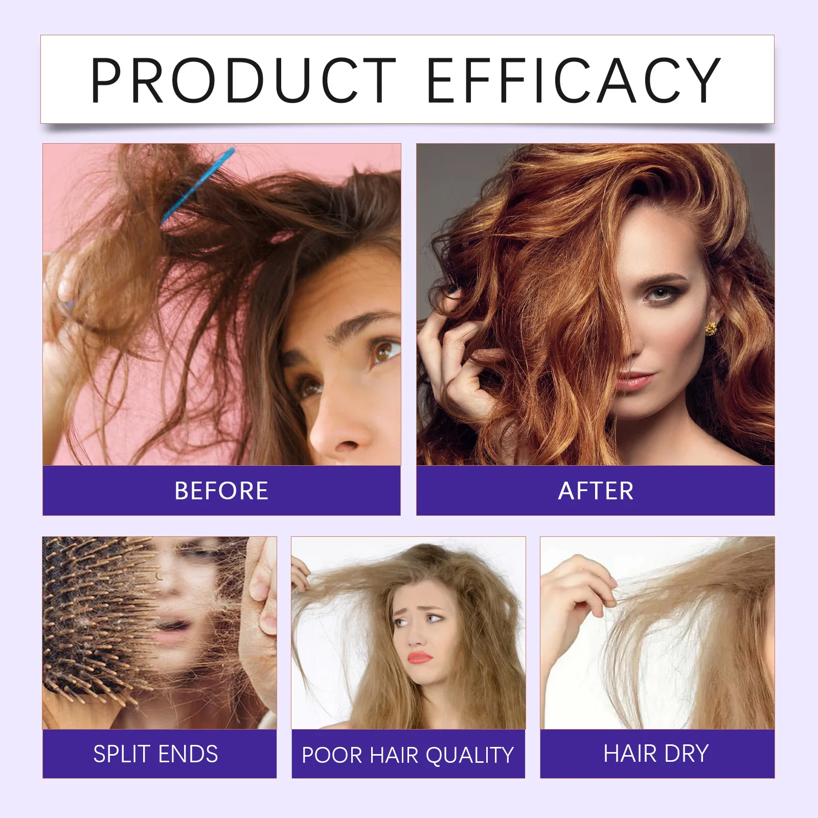 Multifunctional Keratin Hair Straightening Cream Moisturizing Nourishing Anti-frizz Softening Hair Care Free Straightening
