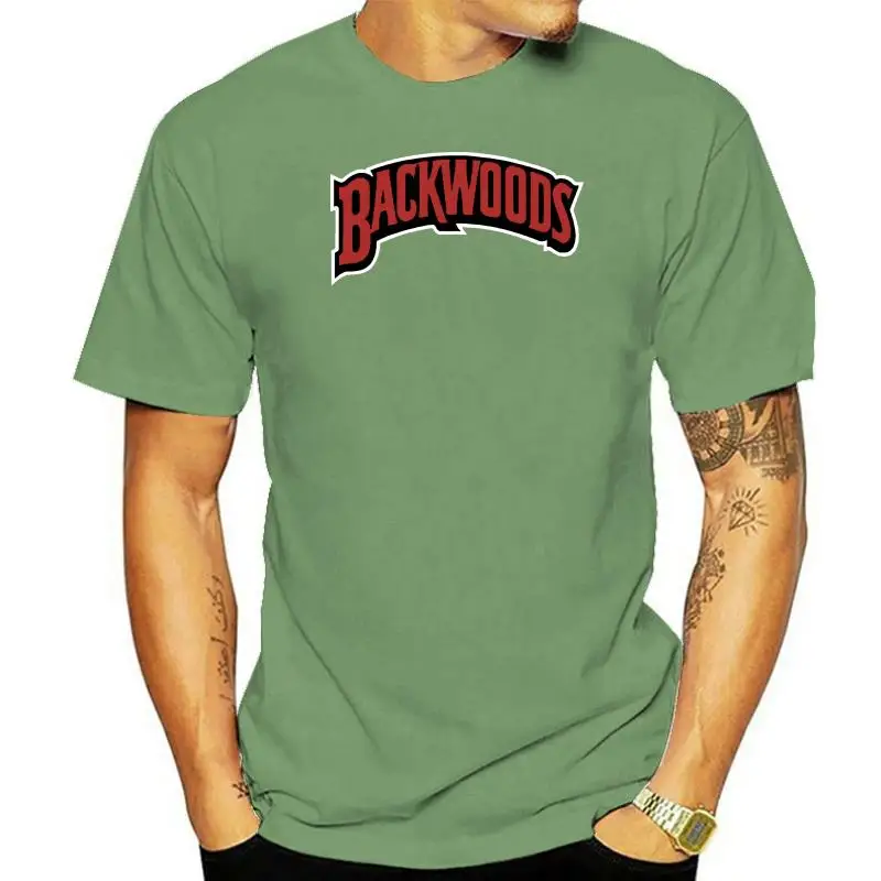 

Черная футболка с логотипом Backwoods, футболки, Размеры S - 3XL