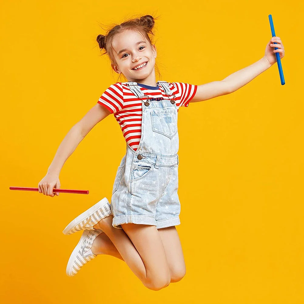 

Colorful Wooden Rhythm Sticks Classic Drum Sticks Kids Samba Musical Percussion Instruments Educational Toys