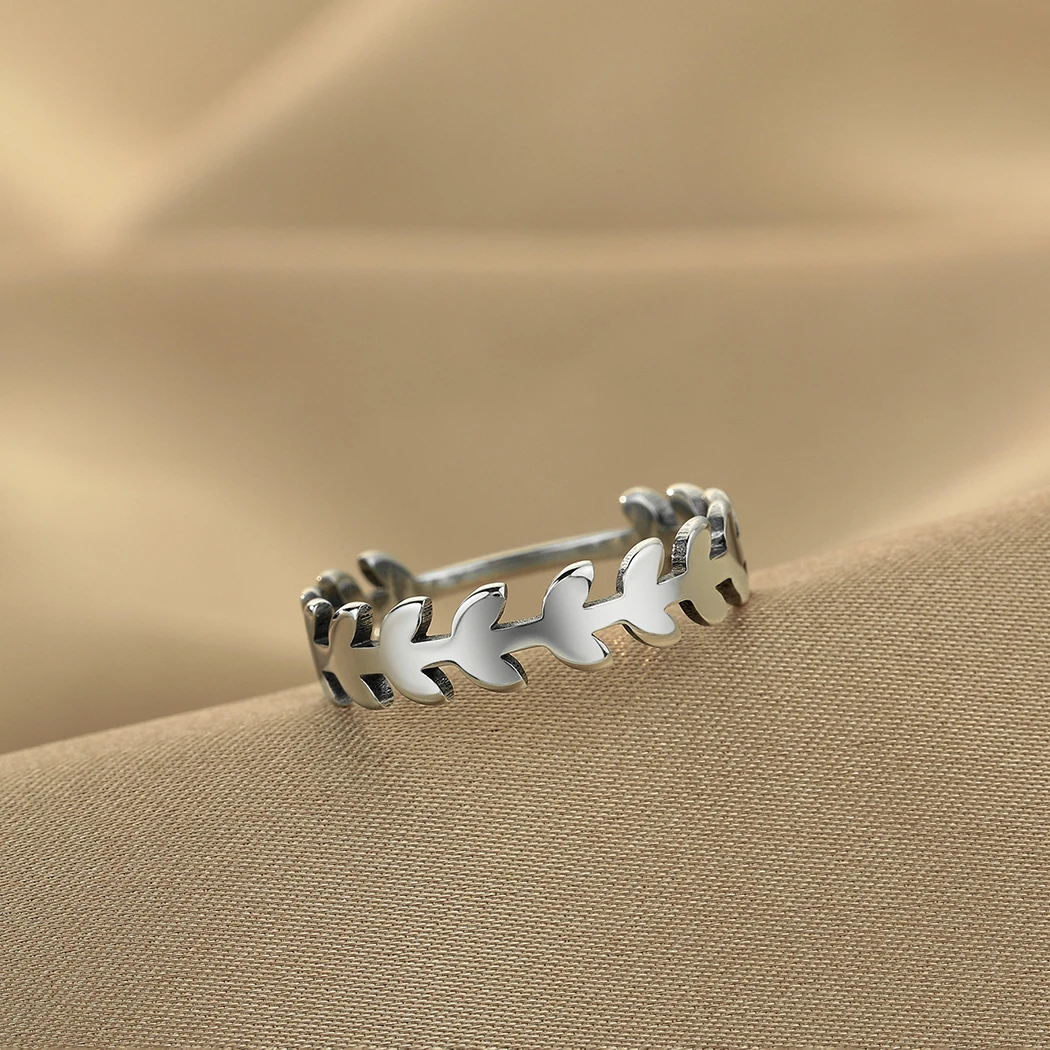 Anillo Geométrico de Flor y Hoja Vintage (Acero Inoxidable Dorado) S6d8fe46ef0f5453fbd9eb624f172cf5cQ