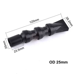 Adjustable Universal Water Outlet Nozzle with Control Valve Fittings (5-C-OD 25)