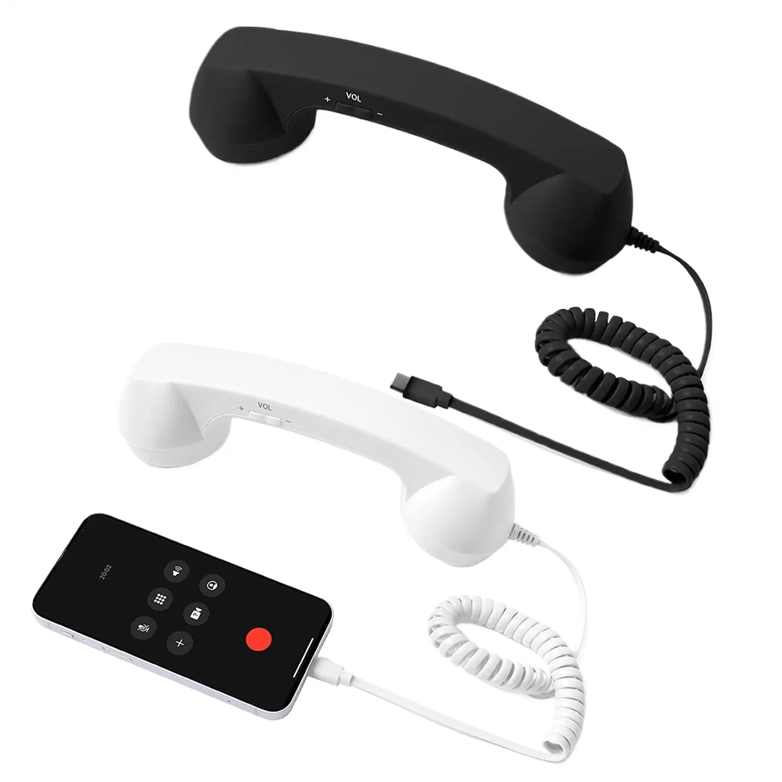 Retro telefoonhoorn zwart | Dagelijkse koopjes en internet aanbiedingen