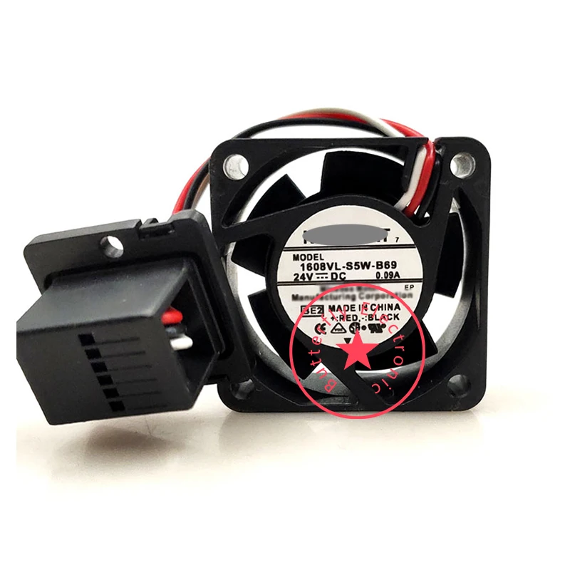 

BRAND NEW 1608VL-S5W-B69 A90L-0001-0575#A ORIGINAL DC 24V 0.09A COOLING FAN COOLER 40*40*20MM 4020