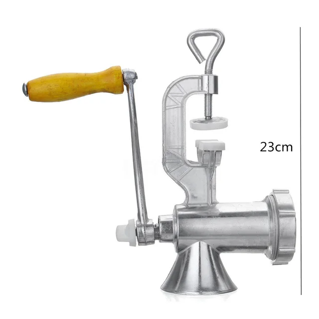 Alumínium Ötvözet Kézi Rotációs Zsíros Húsdaráló Fecskendő Kolbász Gép Konyha Házi Töltőgép Otthon - Image 5