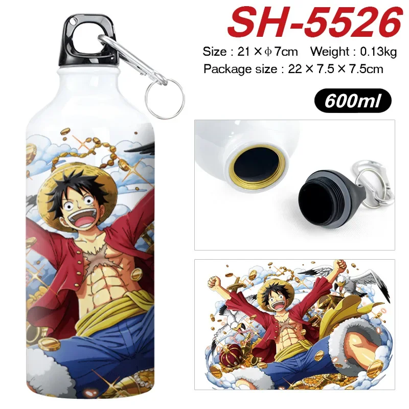 

One Piece Peripheral Sports Kettle Cup Aluminum Pot Water Cup One Piece Cartoon Anime Outdoor Kettle Tea Cup